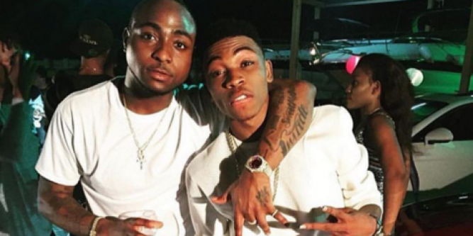 Davido and HKN's newest signee, Mayorkun.