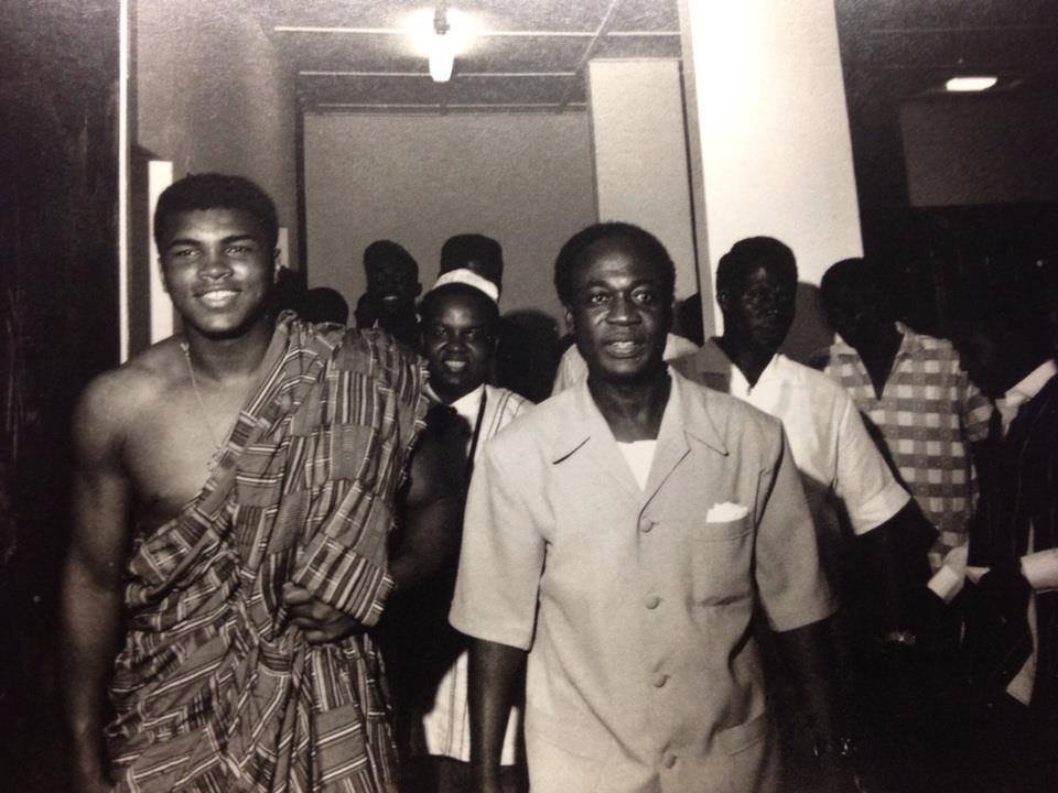 Muhammad Ali and Kwame Nkrumah