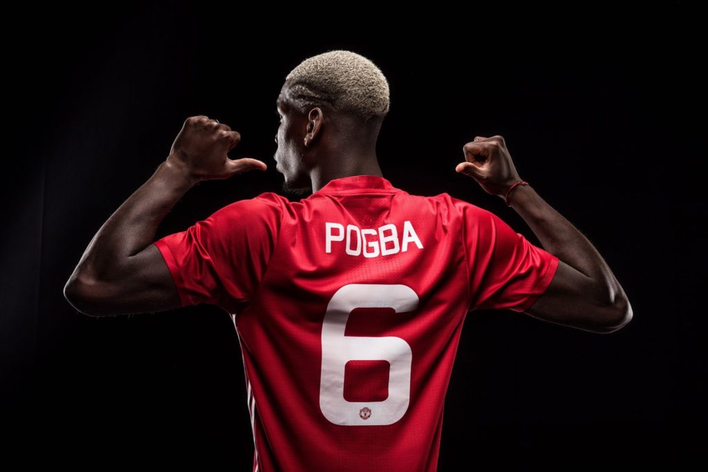 Paul Pogba returns otherwise tagged as Pogback