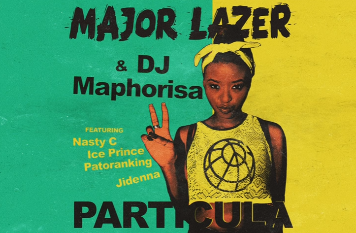 Listen to Major Lazer tap Nasty C, Ice Prince, Patoranking and Jidenna on Particula off their new Know No Better EP