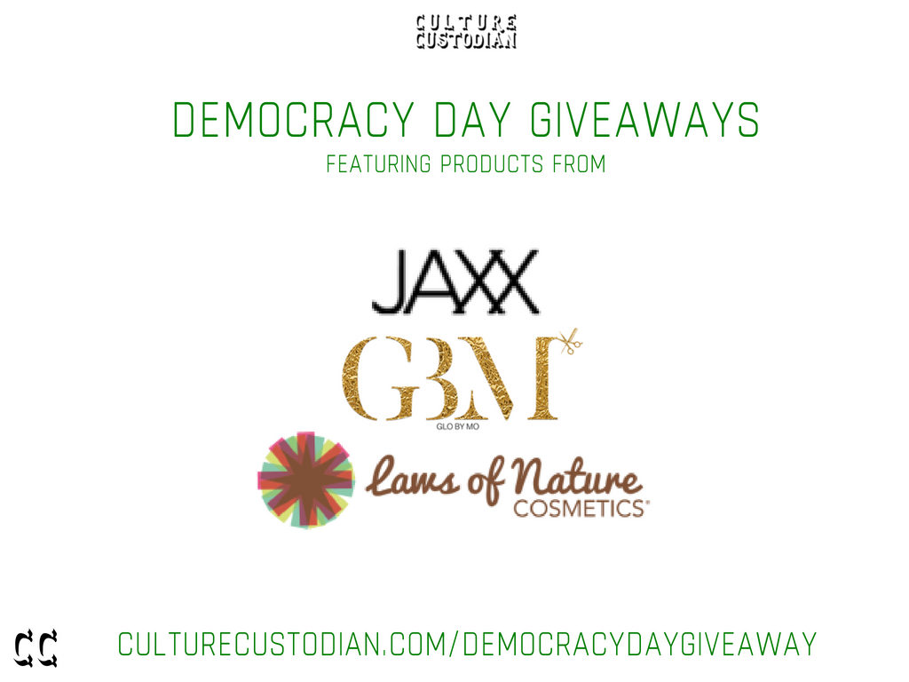 Here's How You Can Win In Culture Custodian's Democracy Day Giveaway