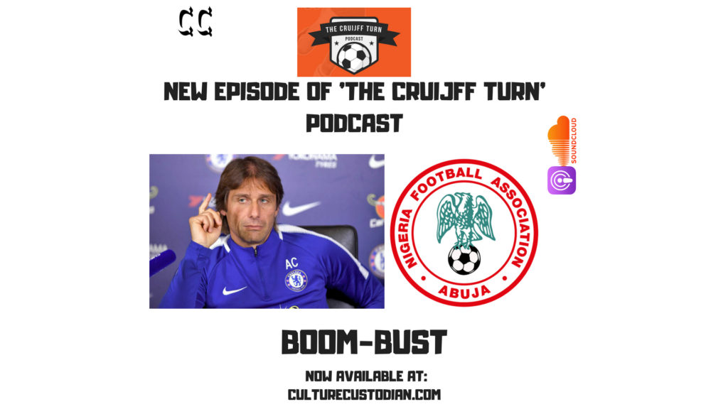 Listen to Talk on Chelsea and the Super Eagles on Boom - Bust