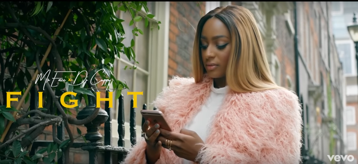 Mr Eazi and Cuppy take the streets of London with the visuals to ‘Fight’