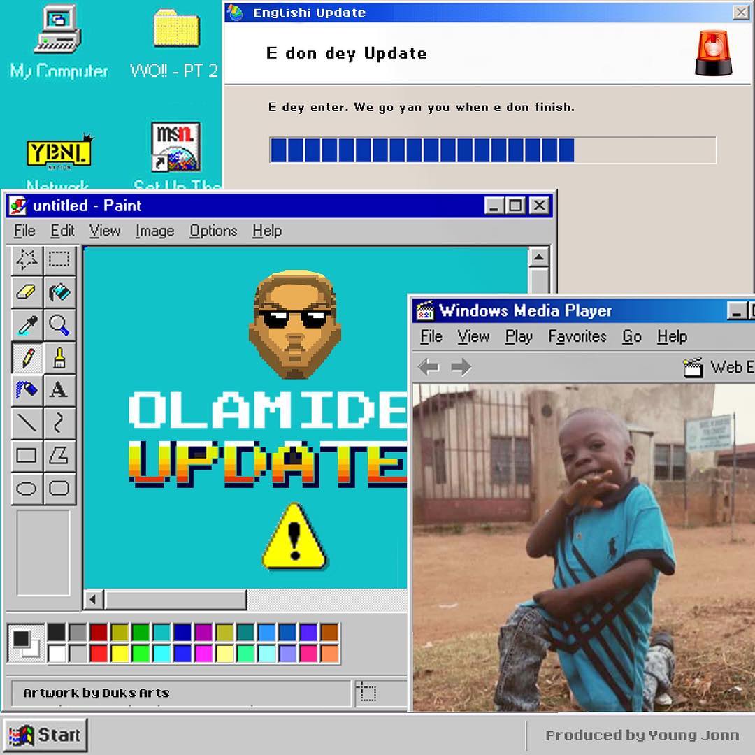 Olamide’s Back to Uncontrollably Releasing The Music. Listen to ‘Update’