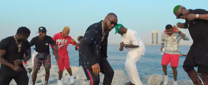 Davido, Zlatan and the  DMW Crew take to the streets in the ‘Bum Bum’ video