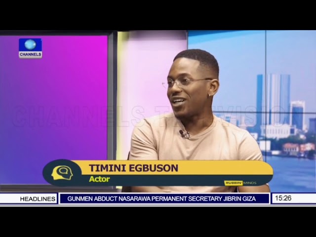 Timini Egbuson talks AMVCA nomination and being Dakore’s Brother on ‘Rubbin Minds’