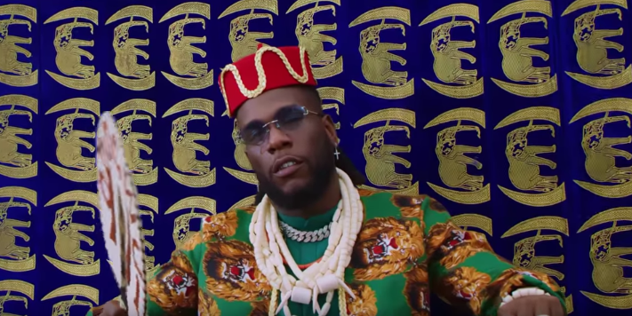 Burna Boy takes the throne in the Odogwu video