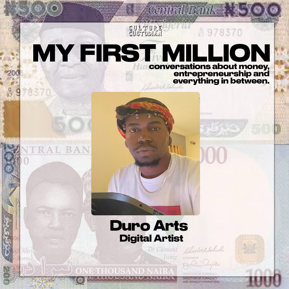 My First Million- Durotimi Bolaji-Idowu (Duro Arts)