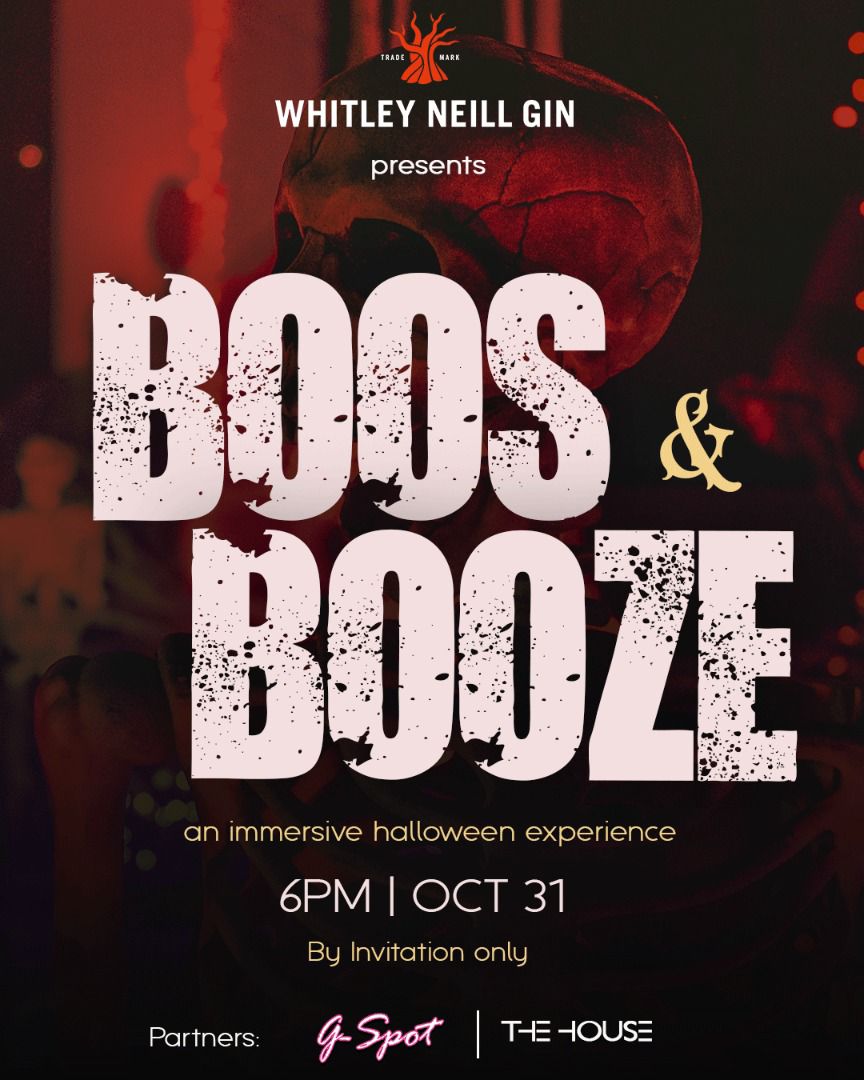 Whitley Neill Gin presents Boos and Booze Halloween Party