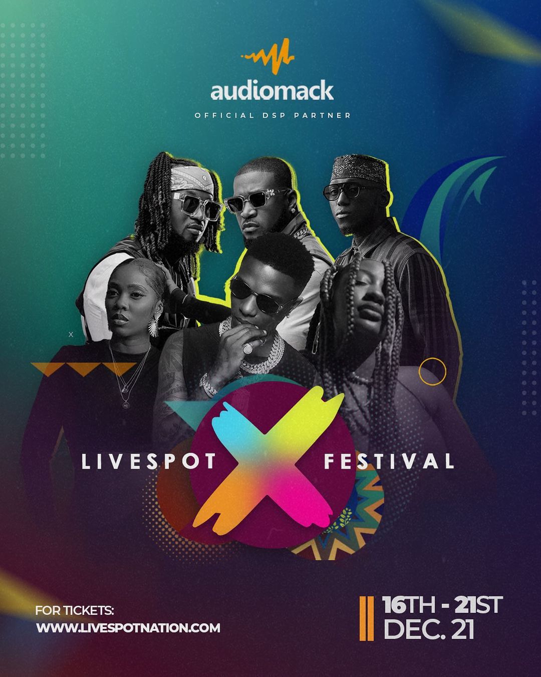 Livespot X Locks Down Detty December With An X-citing Line-Up ​