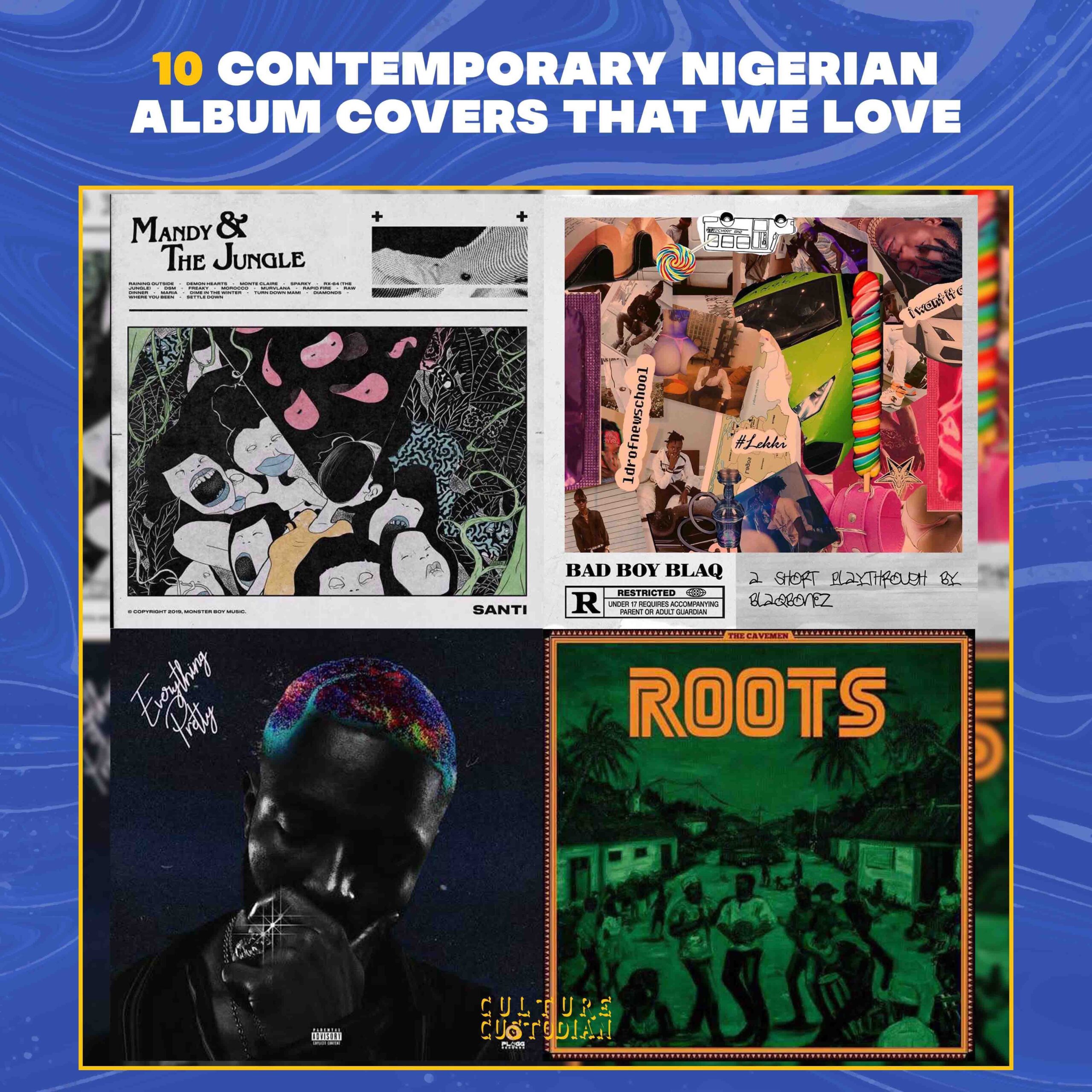 10 Contemporary Nigerian Album Covers That We Love