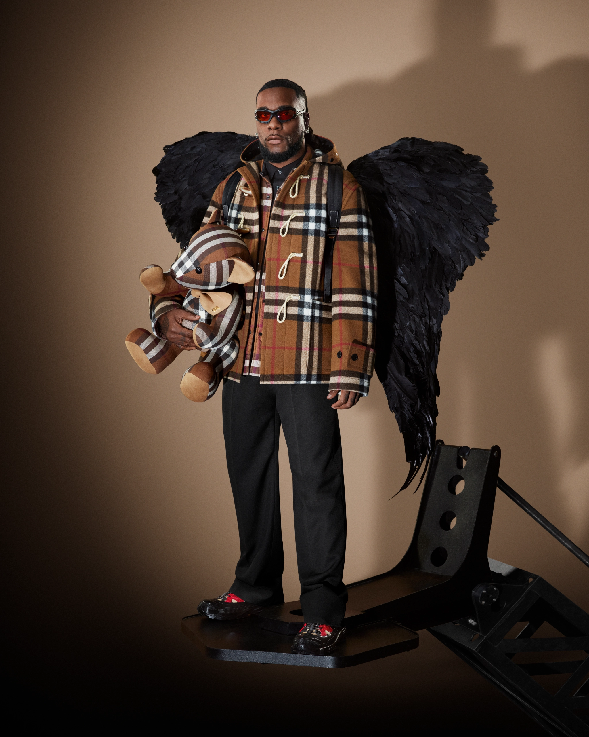Burberry Launches Christmas Campaign Featuring Burna Boy And