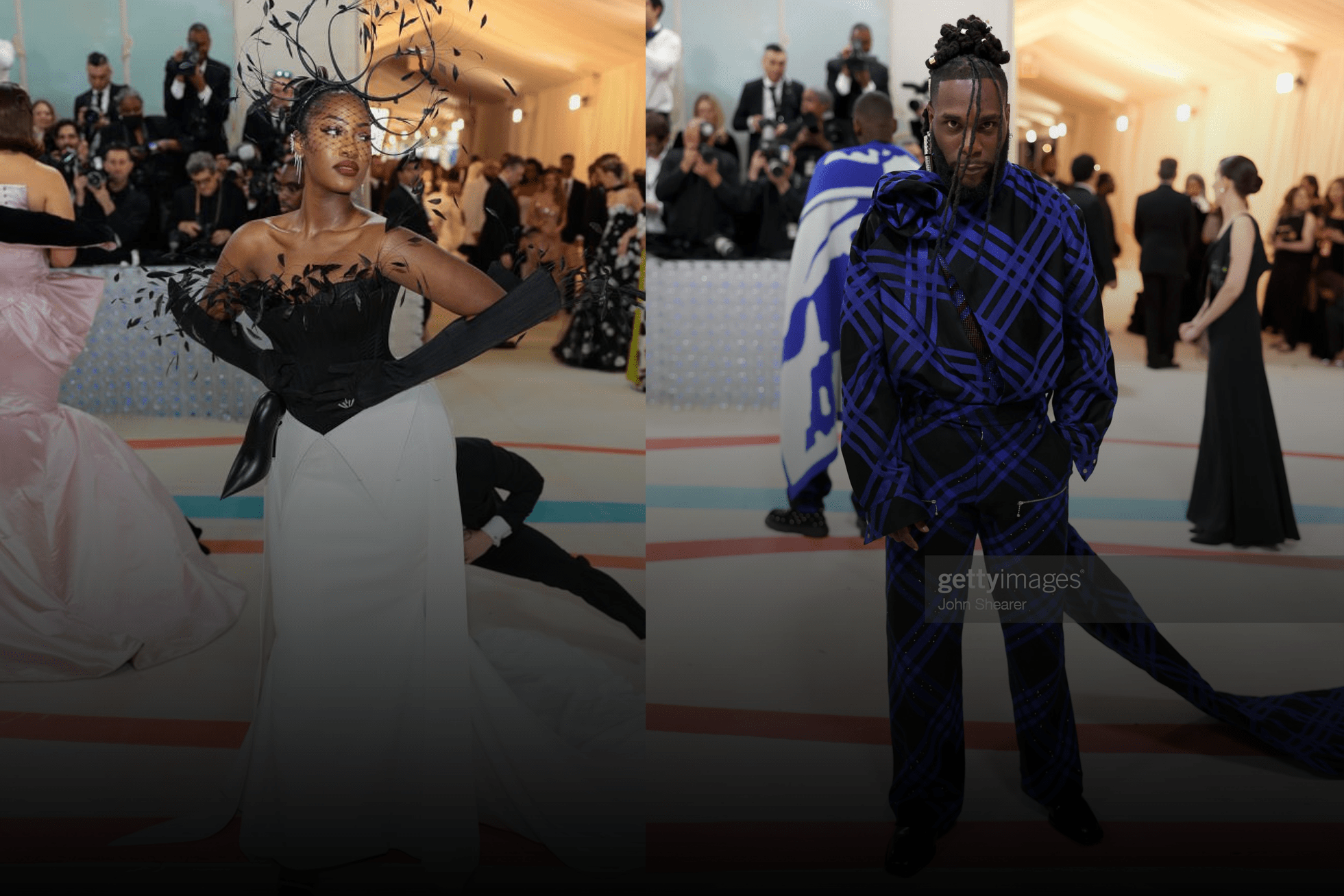 Here’s How Burna Boy and Tems Showed Out At The Met Gala