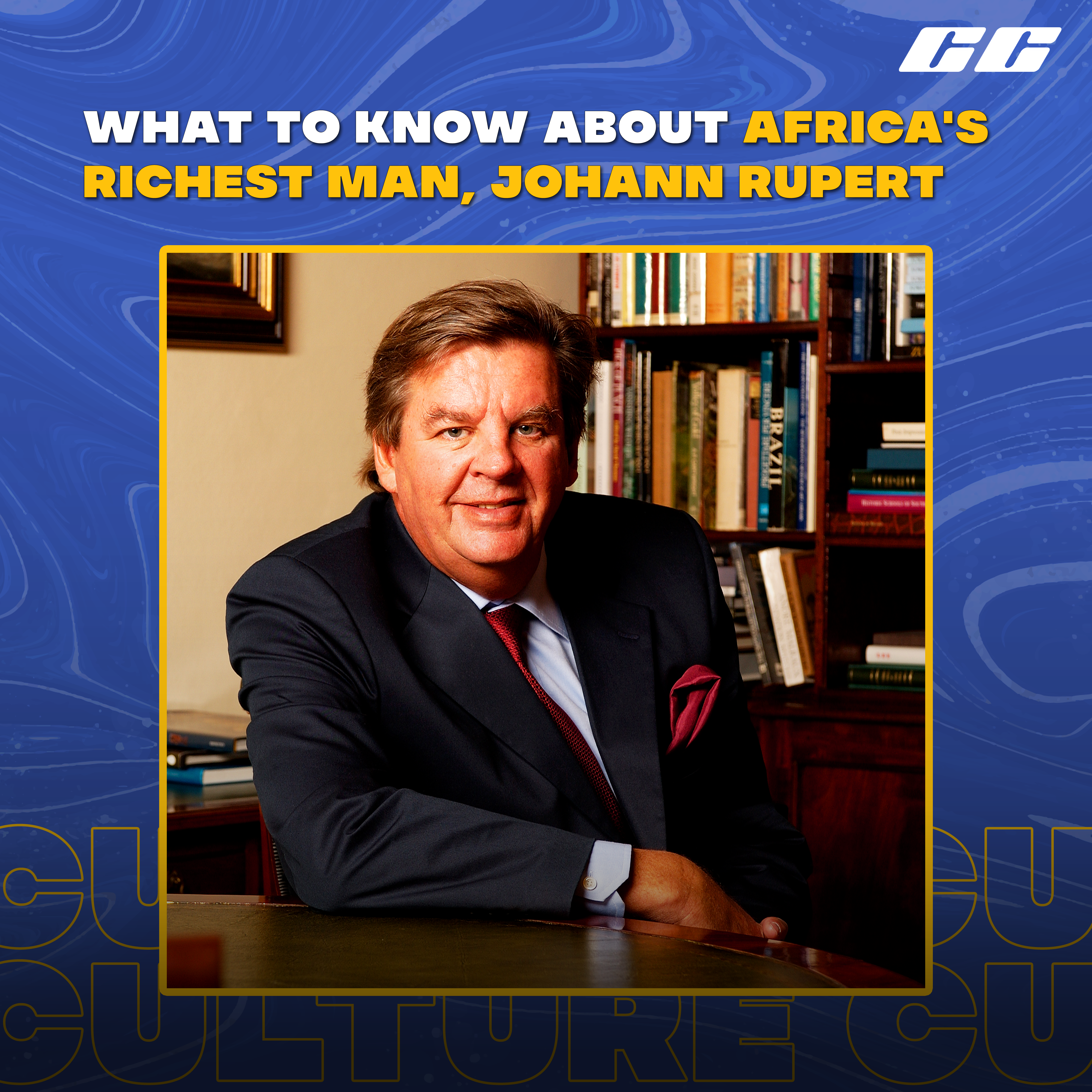 What To Know About Africa’s Richest Man, Johann Rupert