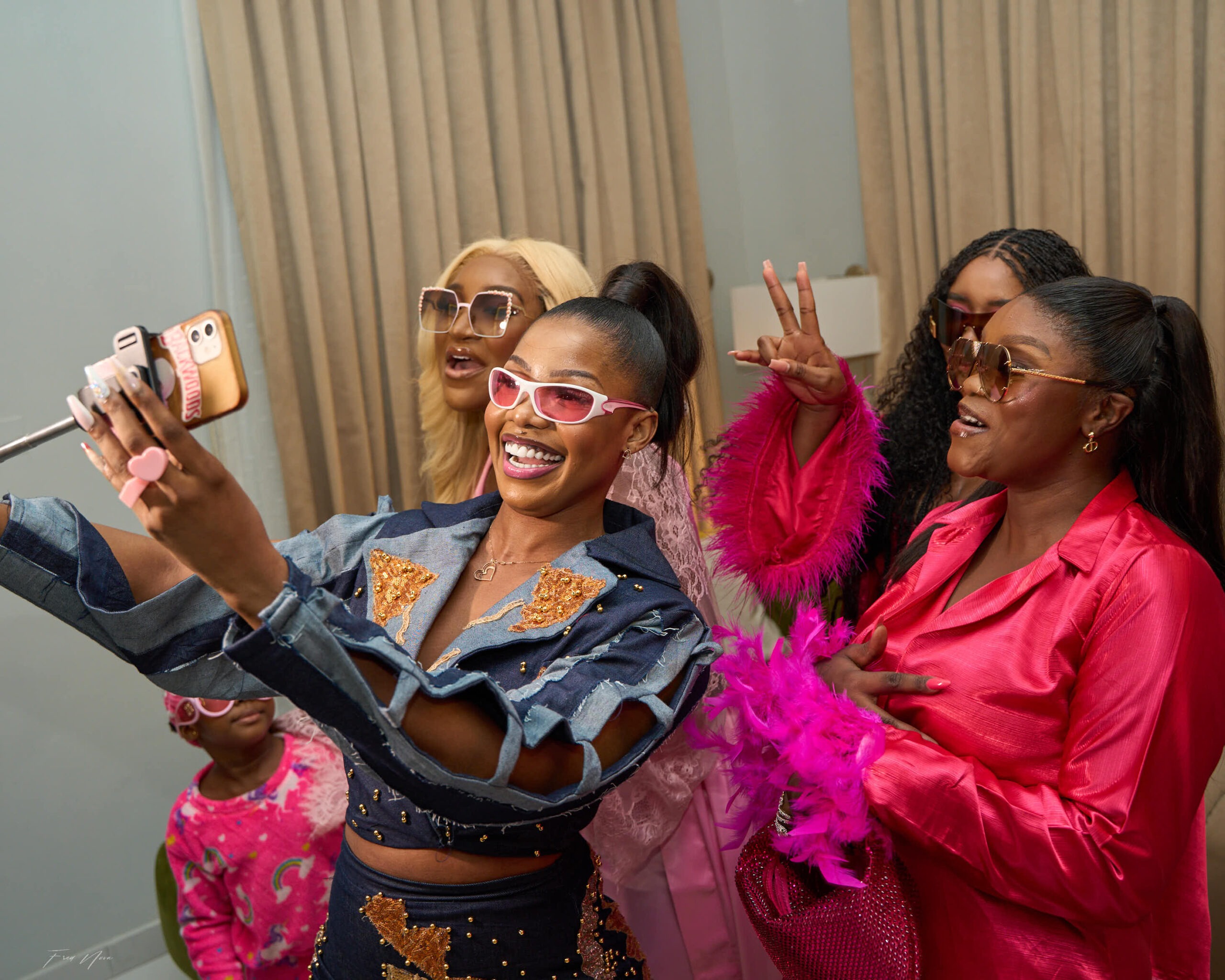 Hilda Baci and Idia Aisien Throw “Barbie” Slumber Party