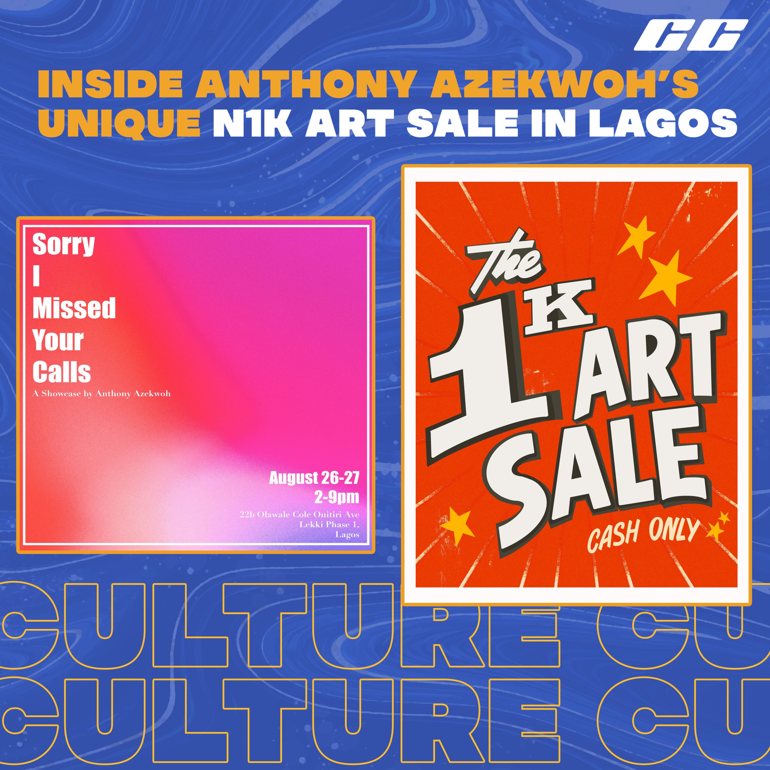 Inside Anthony Azekwoh’s Unique N1K Art Sale In Lagos