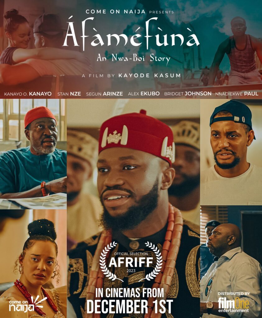 Igbo Excellence on Display as “Afamefuna- An Nwa Boy Story” Screens At Afriff 2023