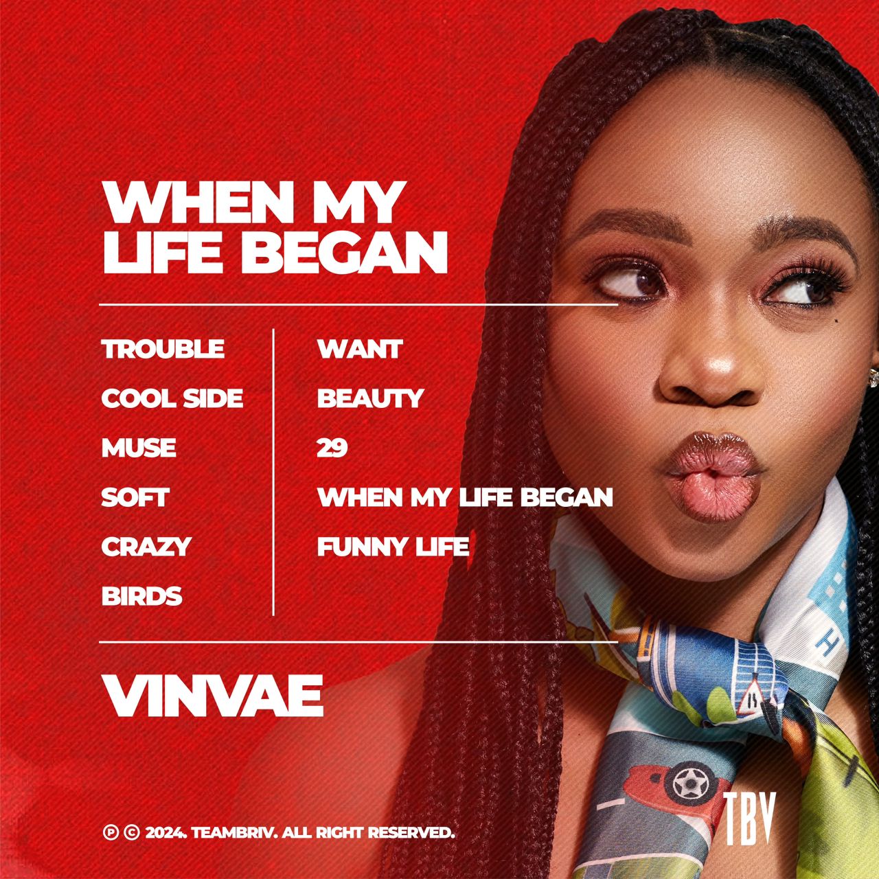 Vinvae Showcases Growth in Debut Album, “When My Life Began”