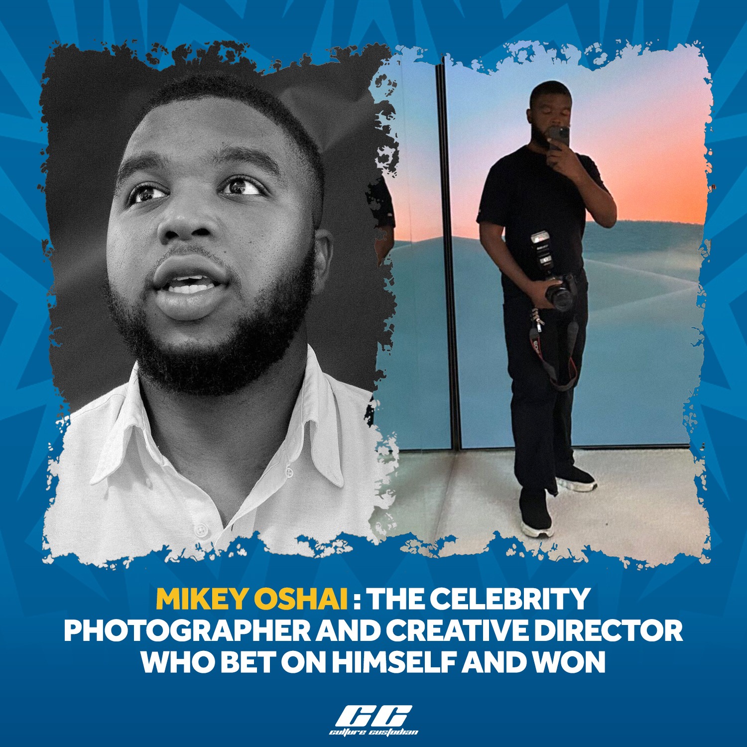 Mikey Oshai: The Celebrity Photographer And Creative Director Who Bet on Himself And Won